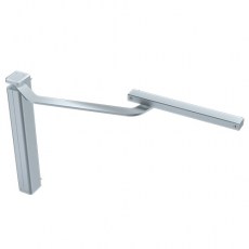 Cierrapuerta Vertical DC630G Guía Deslizante Izquierda Plata Mate