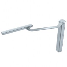 Cierrapuerta Vertical DC630G Guía Deslizante Derecha Plata Mate