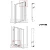 Cierrapuerta Vertical DC630G Guía Deslizante Derecha Plata Mate