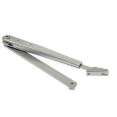 Cierrapuertas - Brazo Articulado Retenedor L192 Cierrapuerta DC200 y DC340 Plata