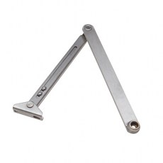 Cierrapuertas - Brazo Articulado Extra Fuerte L197 Cierrapuerta DC347 Plata