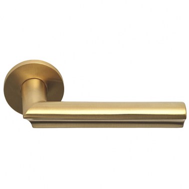 Juego Manivelas con Roseta Eclipse DR102-G PVD Oro Mate