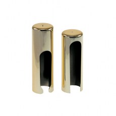 Juego Fundas Pernio 16 mm Dorado Brillo