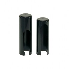 Juego Fundas Pernio 16 mm Negro Brillo