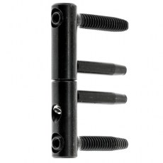 Pernios Anuba - Pernio Regulable 3D Ø14 mm Negro
