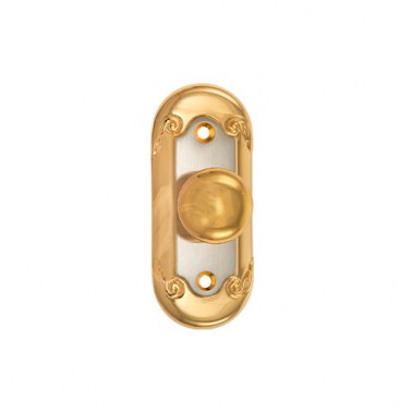 Tirador Maletero E-1204 Oro Platino Satinado
