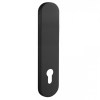 Placa Ciega Sena Antipánico de Sobreponer con Bocallave 72 mm Negro