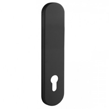 Placa Ciega Sena Antipánico de Sobreponer con Bocallave 72 mm Negro