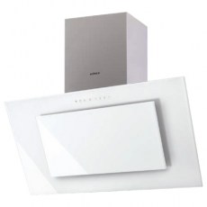 Campanas extractoras - EDESA Campana Inclinada ECV-9831 GWH 90cm Cristal Blanco