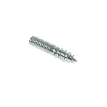 Tornillos y Tacos - Tornillo Espárrago Doble Rosca Madera y Métrica 4 Zincado