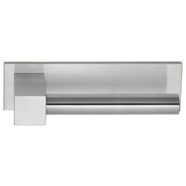 Manivelas con roseta - Juego Manivelas con Roseta Cuadrada Bobby EK100-G Inox Mate