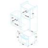 Hornos - EDESA Horno Multifunción EOE-7040 FWH Blanco