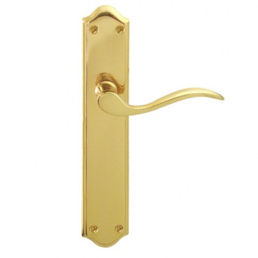 Manivelas con placa - Juego Manivelas con Placa EQ100B Pulido Brillo