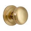 Pomos puerta entrada - Pomo Puerta Entrada Liso EQ-1085 Dorado Mate