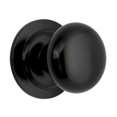 Pomos puerta entrada - Pomo Puerta Entrada Liso EQ-1085 Negro
