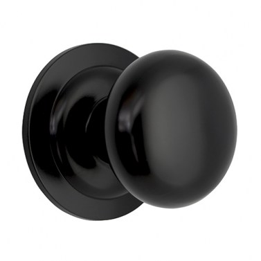 Pomos puerta entrada - Pomo Puerta Entrada Liso EQ-1085 Negro