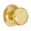 Pomos puerta entrada - Pomo Puerta Entrada Liso EQ-1085 Dorado Brillo