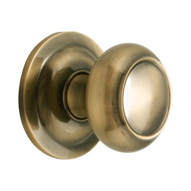 Pomos puerta entrada - Pomo Puerta Entrada Aro EQ-1095 Cuero