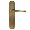 Manivelas con placa - Juego Manivelas con Placa EQ210 Cuero