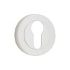 Bocallave Yale Redondo EQ-285Z Blanco Mate