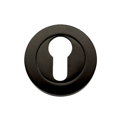 Bocallave Yale Redondo EQ-285Z Negro Mate