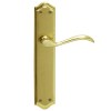Manivelas con placa - Juego Manivelas con Placa EQ9501 Pulido Brillo y Satinado