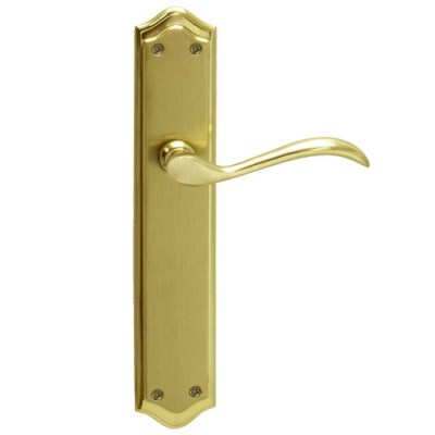 Manivelas con placa - Juego Manivelas con Placa EQ9501 Pulido Brillo y Satinado