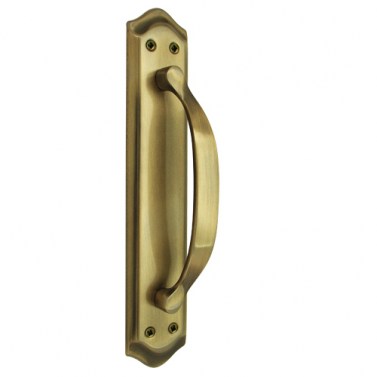 Manillón con Placa de Hierro EQM204 Cuero Satinado