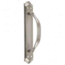 Manillón con Placa de Hierro EQM205 Níquel Satinado