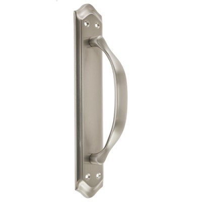 Manillón con Placa de Hierro EQM205 Níquel Satinado
