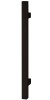 Manillón Recto EQ-M831 Ejes 900 mm Total 1200 mm Inox Negro