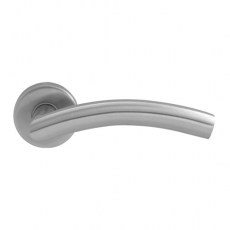 Manivelas con roseta - Juego Manivelas con Roseta Erato Inox