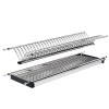 Interior cocina - Escurreplatos y Vasos con Bandeja Extraíble Inox