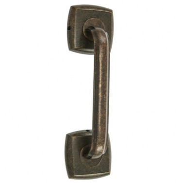 Manillones con roseta - Manillón con Roseta Cuadrada 64x64 E-T441B Bronce Rústico