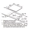 Placas de inducción - SIEMENS Encimera Inducción EU631BJB2E 3 Zonas Negro