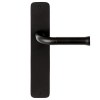 Juego Manivelas con Placa Nour EV101P211SFC Negro Mate