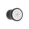 Pomo Mueble Nour EV25M Negro Mate