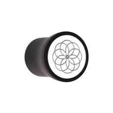 Pomo Mueble Nour EV25M Negro Mate