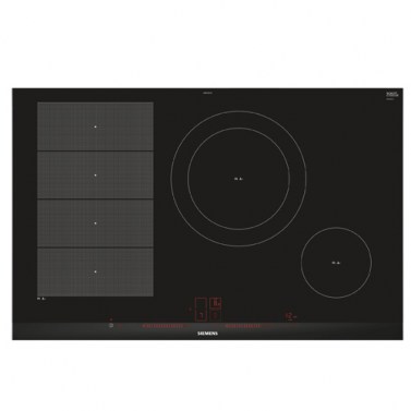 Placas de inducción - SIEMENS Encimera Flex Inducción EX875LEC1E 3 Zonas Negro