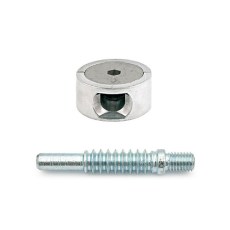 Herraje para mueble - Excéntrica Forte Ø35 + Tornillo M8x64 mm