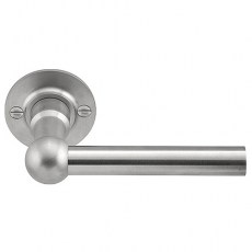 Juego Manivelas con Roseta Ferrovia FVL110/52 Inox Mate