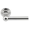 Juego Manivelas con Roseta Ferrovia FVL110/52 Inox Brillo