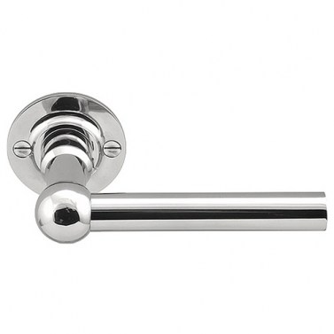 Juego Manivelas con Roseta Ferrovia FVL110/52 Inox Brillo