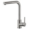 IMEX Grifo Cocina Extraíble Caño Alto MALTA Acero