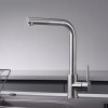 IMEX Grifo Cocina Extraíble Caño Alto MALTA Acero