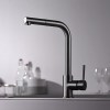 IMEX Grifo Cocina Extraíble Caño Alto MALTA Black Gun Metal