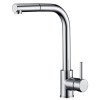 IMEX Grifo Cocina Extraíble Caño Alto MALTA Cromo