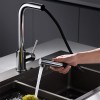IMEX Grifo Cocina Extraíble Caño Alto MALTA Cromo