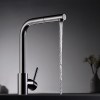 IMEX Grifo Cocina Extraíble Caño Alto MALTA Cromo