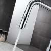 IMEX Grifo Cocina Extraíble Caño Alto NIZA GCE027 Doble Jet Cromo